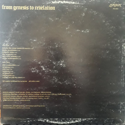 Genesis : From Genesis To Revelation (LP, Album, RE, H.V)
