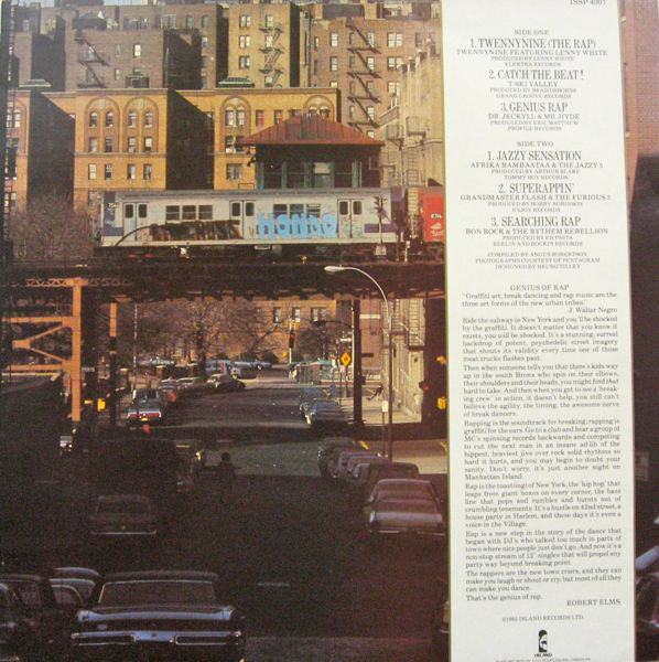 Various : Genius Of Rap (LP, Comp, P/Mixed)