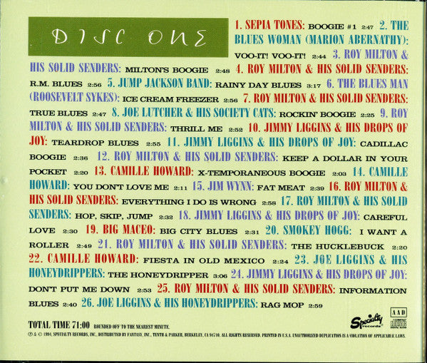 Various : The Specialty Story (5xCD, Comp + Box)