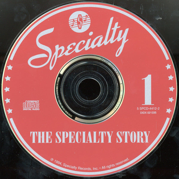 Various : The Specialty Story (5xCD, Comp + Box)