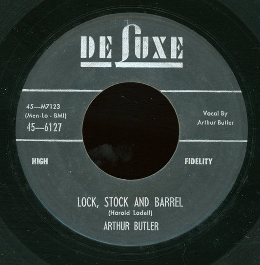 Arthur Butler : Lock, Stock And Barrel / Naughty Little Angel (7")