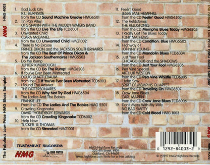 Various : The Fabulous Low-Price HMG Blues Sampler (CD, Comp)