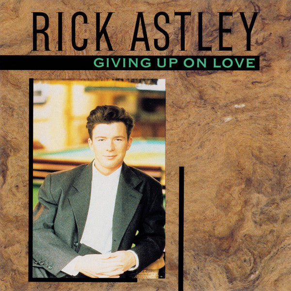 Rick Astley : Giving Up On Love (CD, Maxi, Promo)