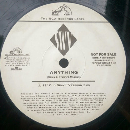 SWV : Anything (12", Promo)