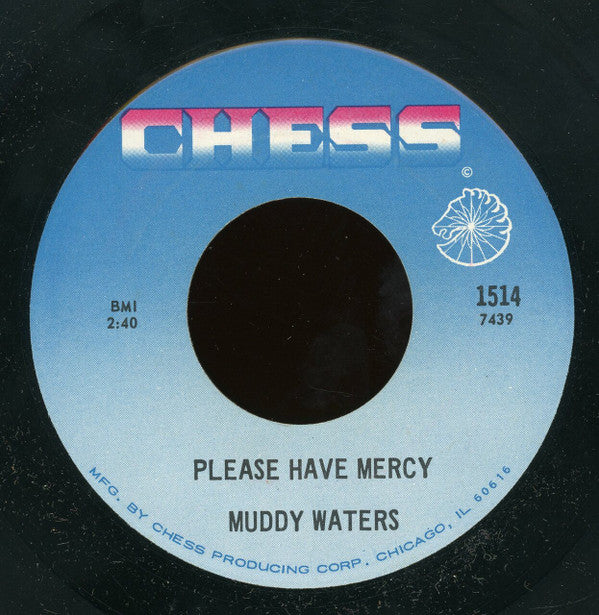 Muddy Waters : Please Have Mercy / Looking For My Baby (7", RE)