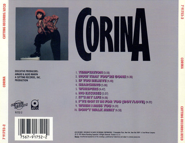 Corina : Corina (CD, Album, SRC)