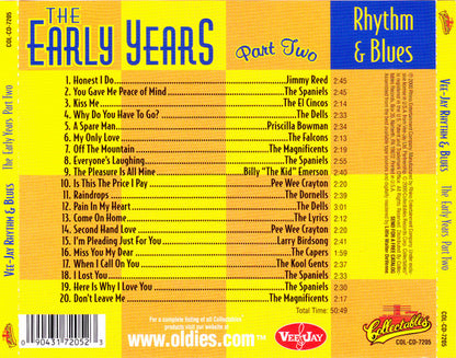 Various : Vee-Jay Rhythm & Blues - The Early Years Part Two (CD, Comp)