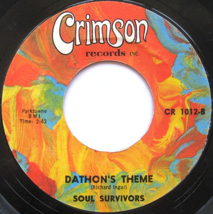 Soul Survivors : Explosion In Your Soul (7", Single, Styrene)