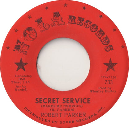 Robert Parker : Yak Yak Yak / Secret Service (Makes Me Nervous) (7", Single)