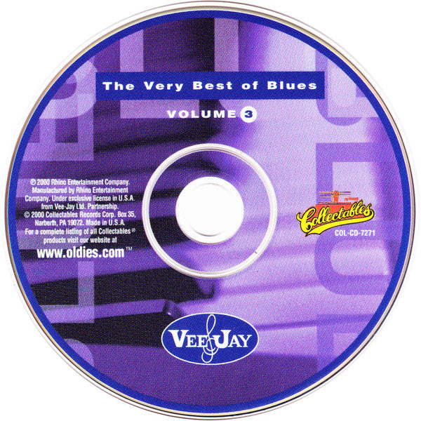 Various : The Very Best Of Blues Volume 3 (CD, Comp)