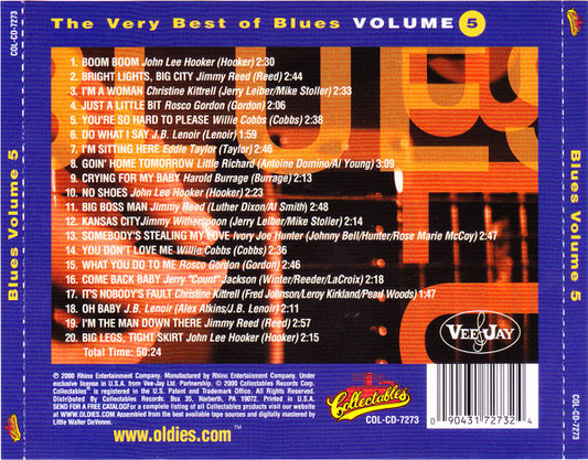 Various : The Very Best Of Blues Volume 5 (CD, Comp)