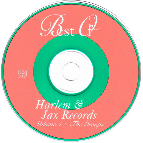 Various : Best Of Harlem & Jax Records Volume 1 - The Groups (CD, Comp)