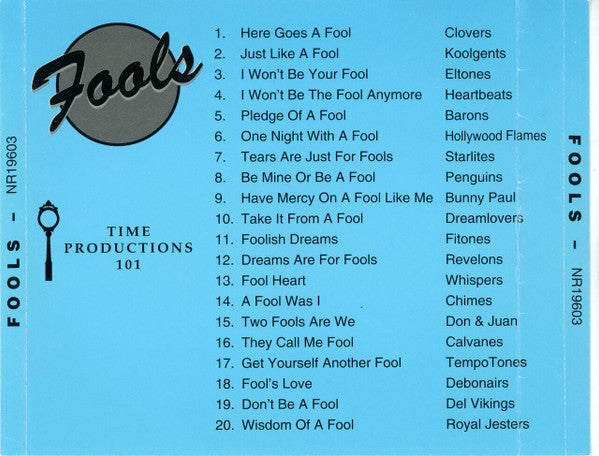 Various : Fools (CD, Comp)