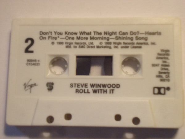 Steve Winwood : Roll With It (Cass, Album, Club)
