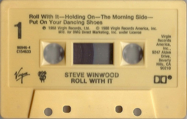 Steve Winwood : Roll With It (Cass, Album, Club)