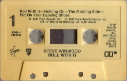 Steve Winwood : Roll With It (Cass, Album, Club)