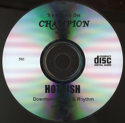 Various : Hot Fish! Downhome Blues & Rhythm, 1951-1955 (CDr, Comp)