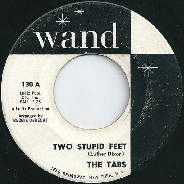 The Tabs : Two Stupid Feet (7", Single)