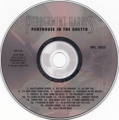 Peppermint Harris : Penthouse In The Ghetto (CD, Comp)