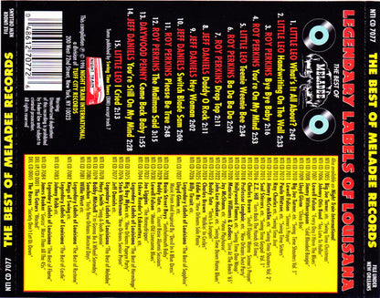 Various : The Best Of Meladee Records (CD, Comp)