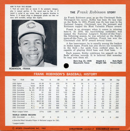 Frank Robinson (5) : The Frank Robinson Story (Flexi, 7", S/Sided, Pic)