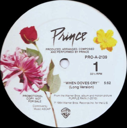 Prince : When Doves Cry (12", Promo)