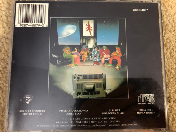 The Grateful Dead : From The Mars Hotel (CD, Album, RE)
