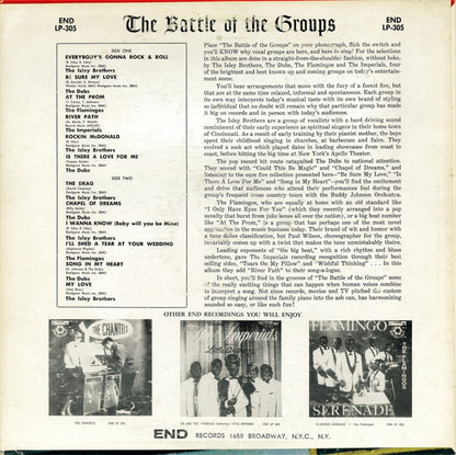 Various : Battle Of The Groups (LP, Comp, Mono)