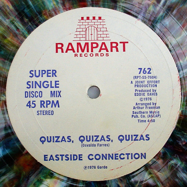 Eastside Connection : La Cucaracha (12", Single, Rai)