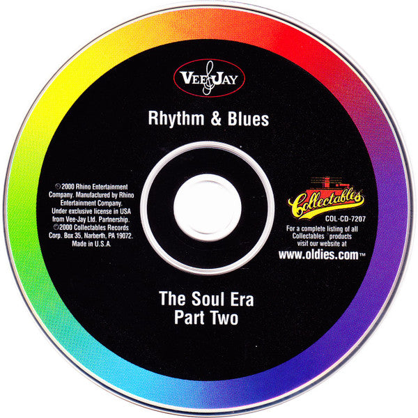 Various : Vee Jay Rhythm & Blues - The Soul Era Part Two (CD, Comp)