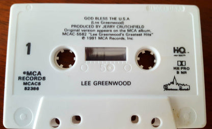 Lee Greenwood : God Bless The USA (Cass, S/Sided, Single, RE)