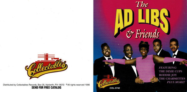 The Ad Libs : The Ad Libs and Friends (CD, Comp)