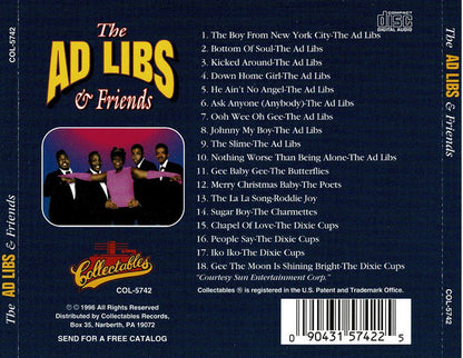 The Ad Libs : The Ad Libs and Friends (CD, Comp)