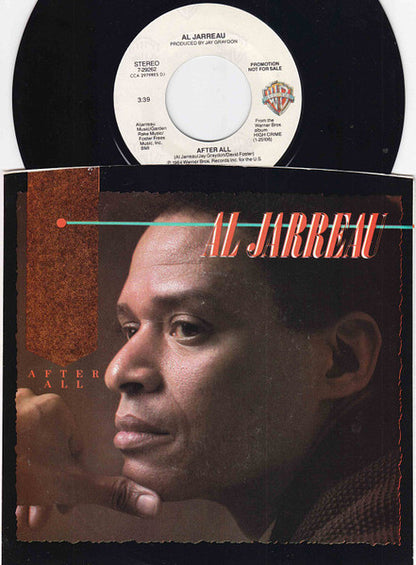 Al Jarreau : After All (7", Single, Promo, 3:3)