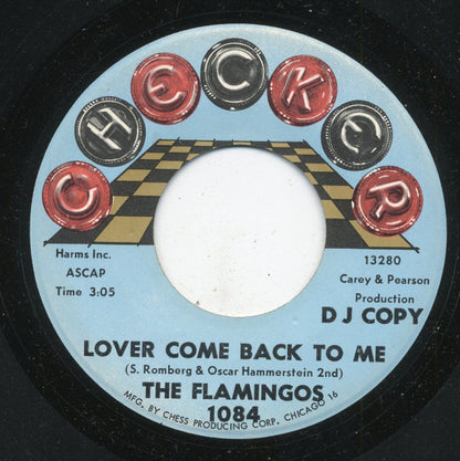 The Flamingos : Lover Come Back To Me (7", Promo)