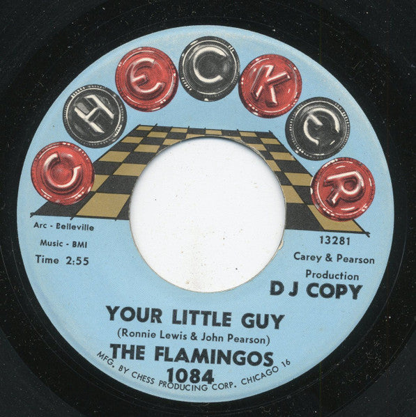 The Flamingos : Lover Come Back To Me (7", Promo)