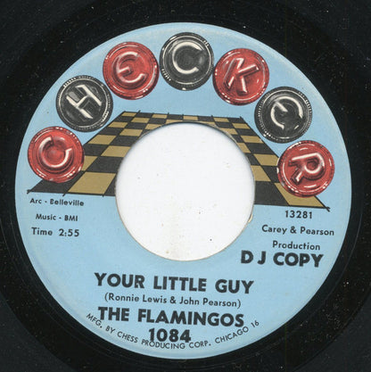 The Flamingos : Lover Come Back To Me (7", Promo)