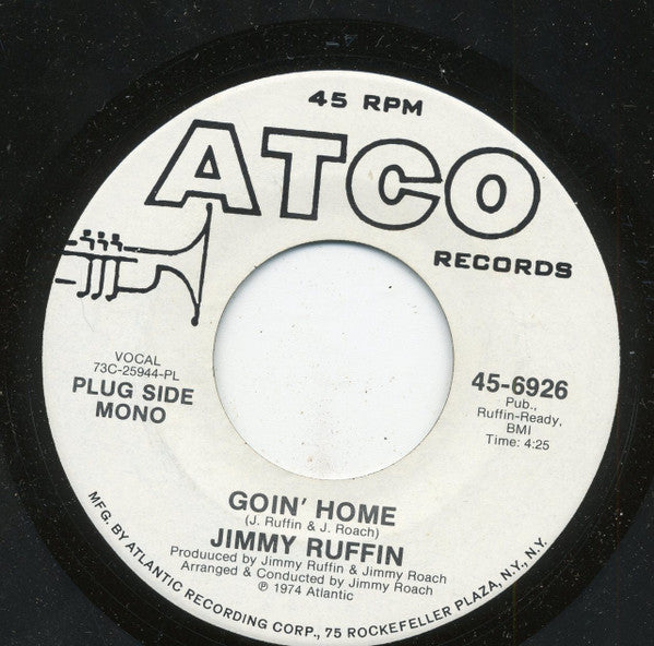 Jimmy Ruffin : Goin' Home (7", Single, Promo, PL )