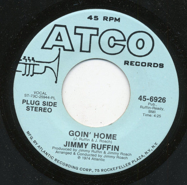 Jimmy Ruffin : Goin' Home (7", Single, Promo, PL )