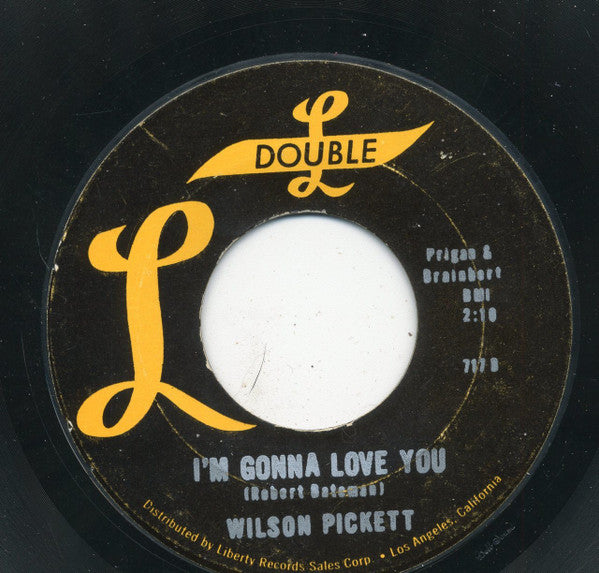 Wilson Pickett : It's Too Late (7", Styrene)