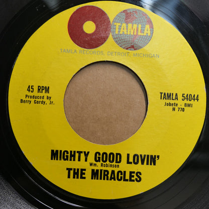 The Miracles : Broken Hearted / Mighty Good Lovin' (7", Styrene)