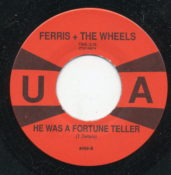Ferris And The Wheels Orchestra : Moments Like This / He Was A Fortune Teller (7", Unofficial)