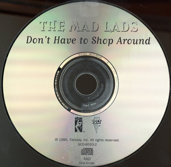 The Mad Lads : Don't Have To Shop Around (CD, Comp)