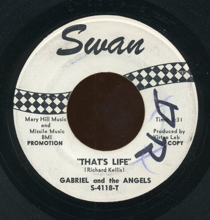 Gabriel And The Angels : That's Life (That's Tough) (7", Single, Promo)