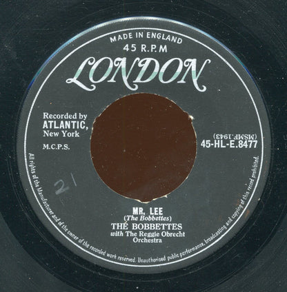 The Bobbettes : Mr. Lee (7", Single)