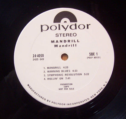 Mandrill : Mandrill (LP, Album, Promo, Gat)