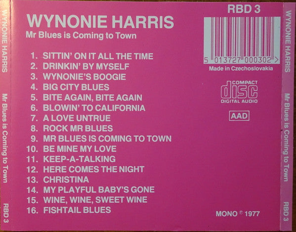 Wynonie Harris : Mr Blues Is Coming To Town (CD, Comp, Mono)