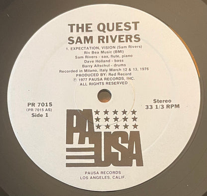 Sam Rivers : The Quest (LP, Album)