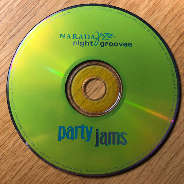 Various : Night Grooves Party Jams (CD, Comp)