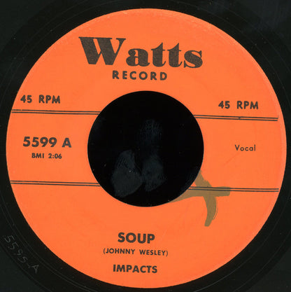 The Impacts (4) : Soup (7", RP)